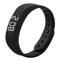 Budget Friendly - LED Display Sports Fitness Bracelet / Step Tracking Pedometer 5 colors Available