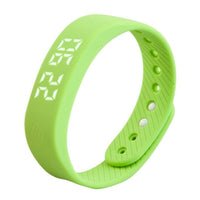 Budget Friendly - LED Display Sports Fitness Bracelet / Step Tracking Pedometer 5 colors Available