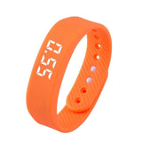 Budget Friendly - LED Display Sports Fitness Bracelet / Step Tracking Pedometer 5 colors Available